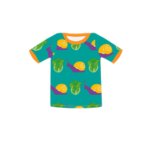 Load image into Gallery viewer, Pikolo Snail & Lettuce Short Sleeve T-Shirt