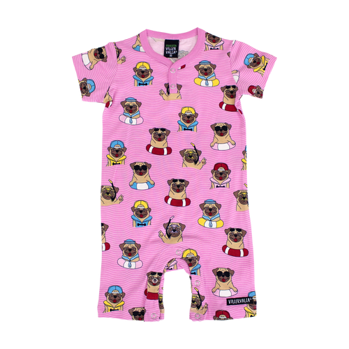 Villervalla Summersuit Pool Dogs Blossom