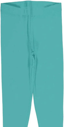 Maxomorra Leggings Solid Aqua