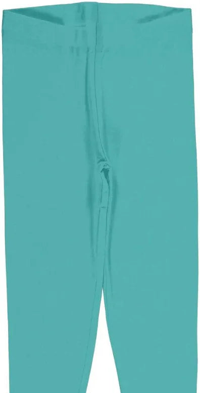 Maxomorra Leggings Solid Aqua