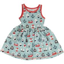 Maxomorra Sleeveless Spin Blue Ocean