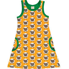 Maxomorra No Sleeve Dress Classic Sheep