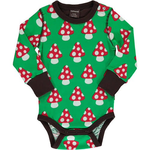 Maxomorra Long Sleeve Body Classic Mushroom