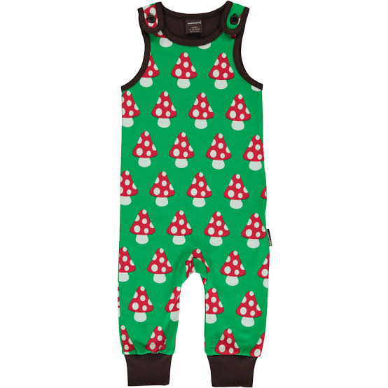 Maxomorra Playsuit Classic Mushroom