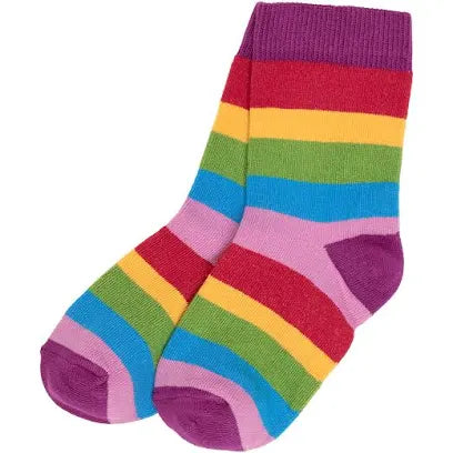 Villervalla Multistripe Socks Acai