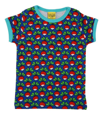 Duns Short Sleeve T-shirt Hawaiian Blue