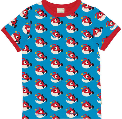 Maxomorra Anglerfish Short Slveed T-Shirt