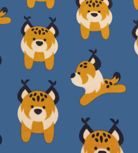 Maxomorra Lively Lynx Cotton Tote