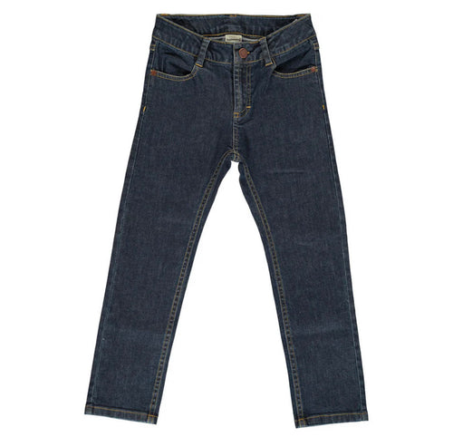 Maxomorra Pants Denim Dark Wash