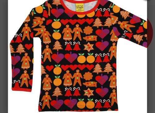 Duns Long Sleeve Top Gingerbread