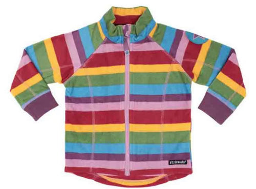 Villervalla Fleece Multistripe Acai