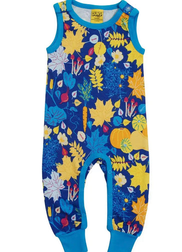 Duns Fall Flowers Dungarees