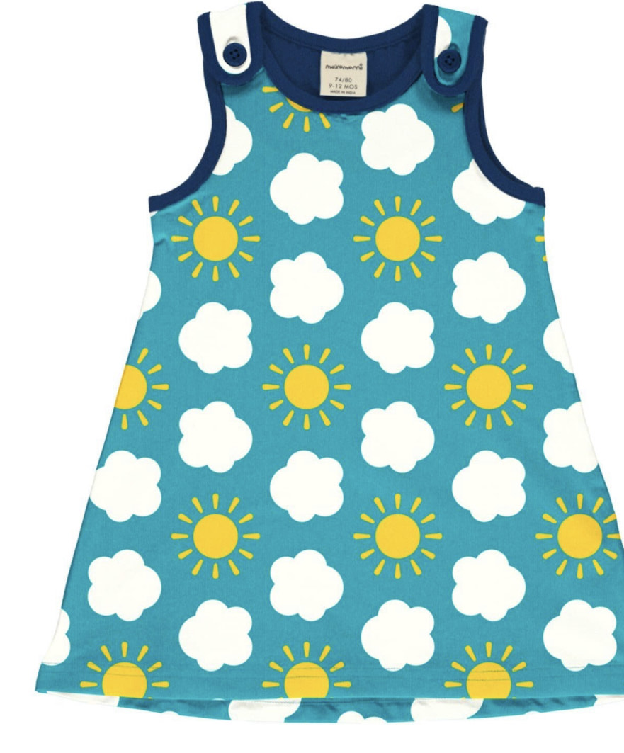 Maxomorra Playdress Classic Sky