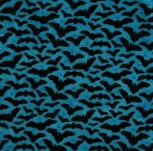 Duns Double Layer Hat Velour Bats Blue