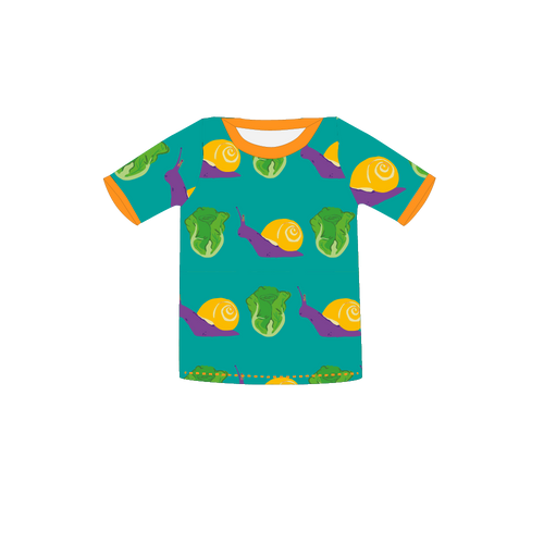 Pikolo Snail & Lettuce Short Sleeve T-Shirt