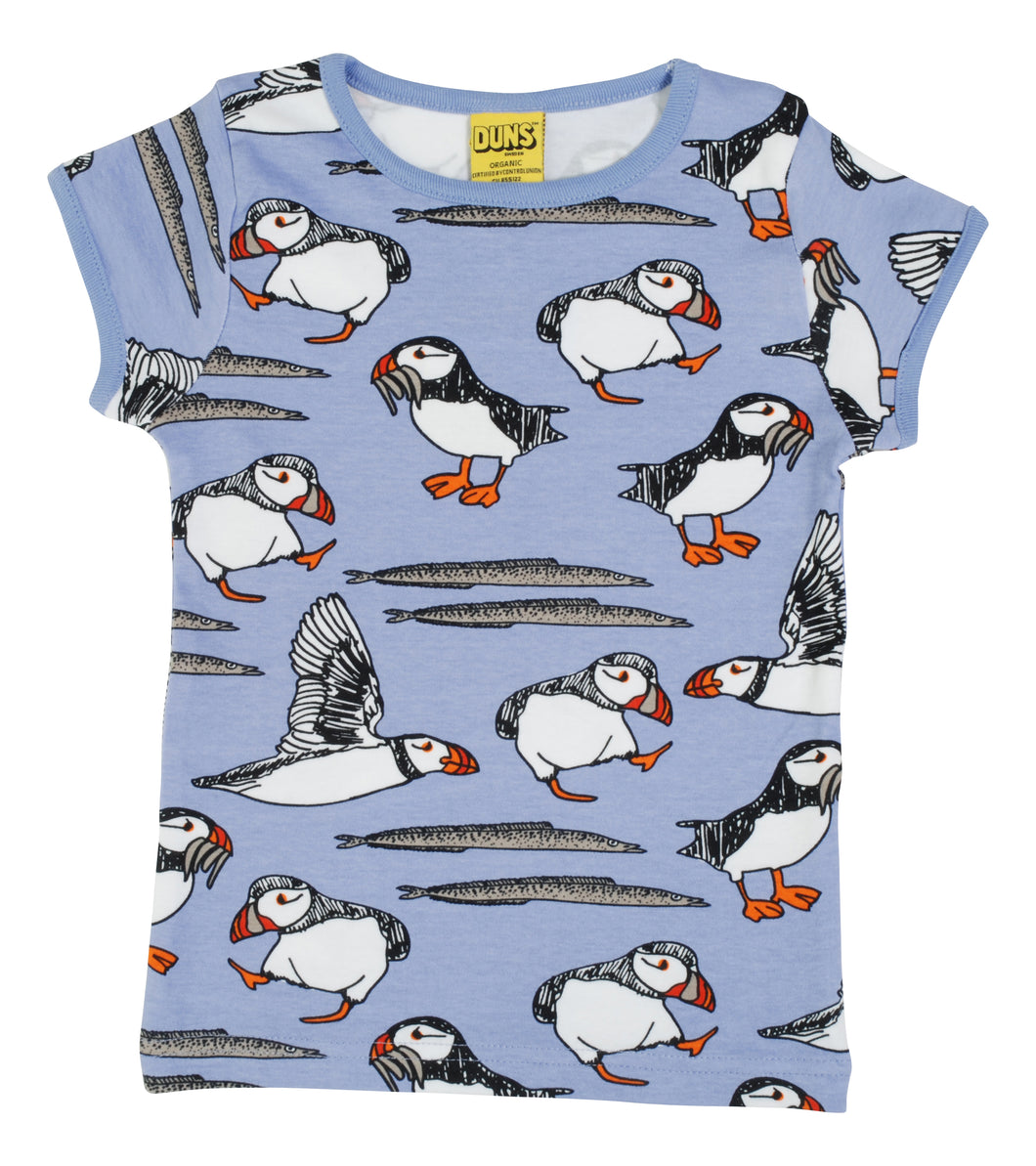 Duns Puffin Short Sleeve Top Easter Egg