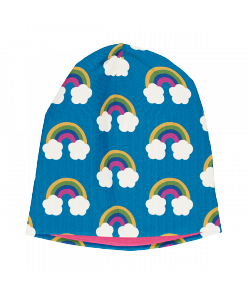 Maxomorra Farm Rainbow Velour Hat