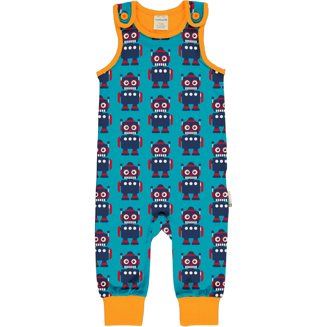 Maxomorra Classic Robot Playsuit