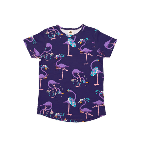 Mullido Purple Flamingo T Shirt